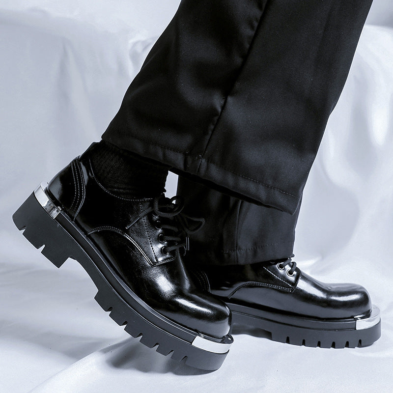 Chunky platform Lug sole Derbys - IV - 🖤