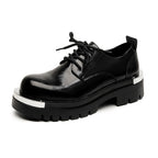 Chunky platform Lug sole Derbys - IV - 🖤