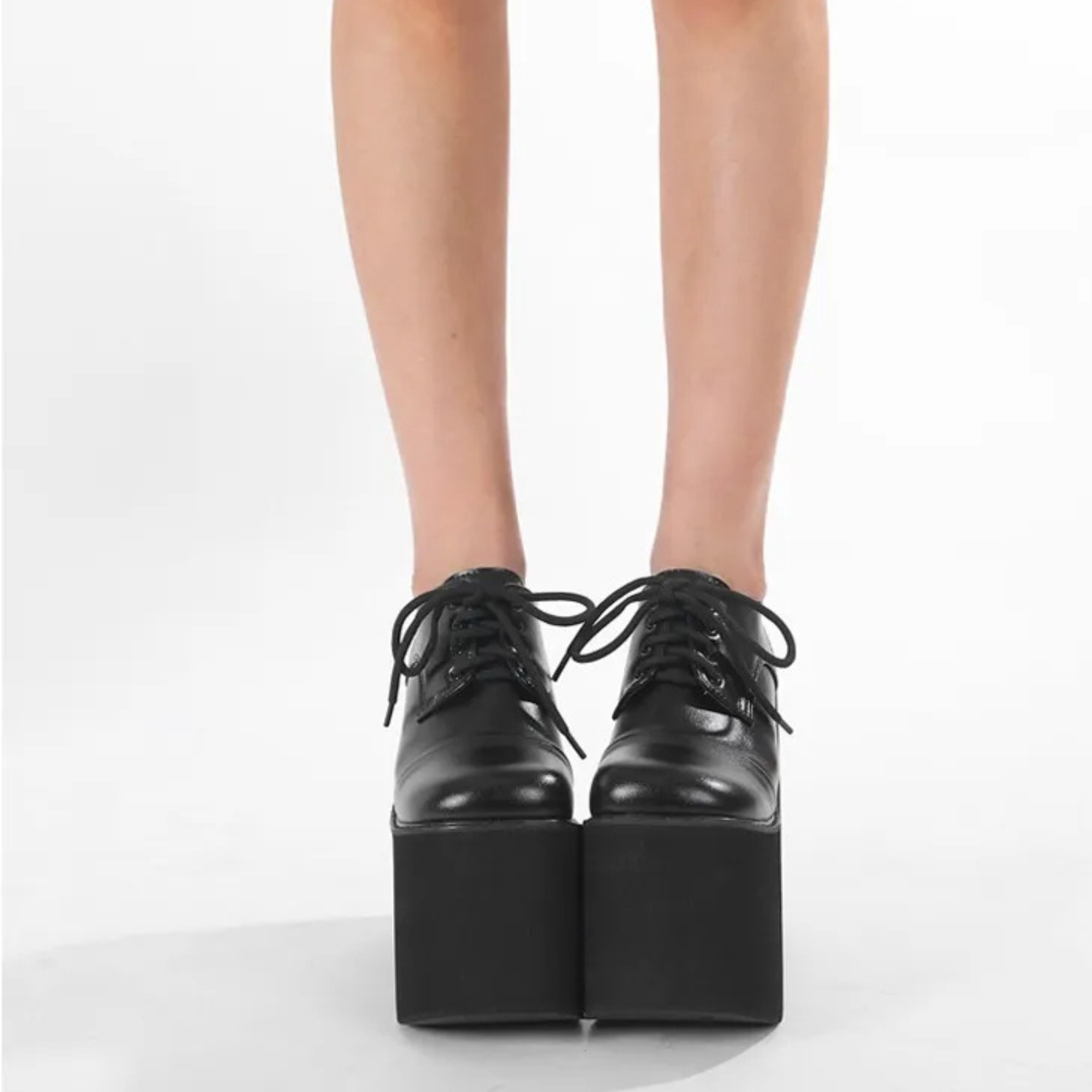 XL Platform Derby Shoes - II - 🖤
