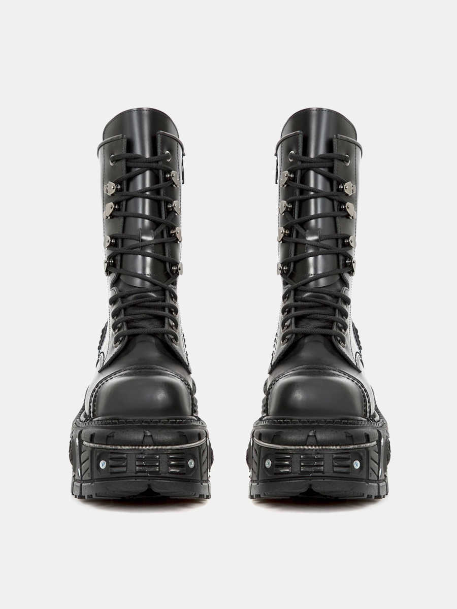 Hardware Platform Combat Boots - III - 🖤