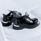 Chunky platform Lug sole Derbys - IV - 🖤