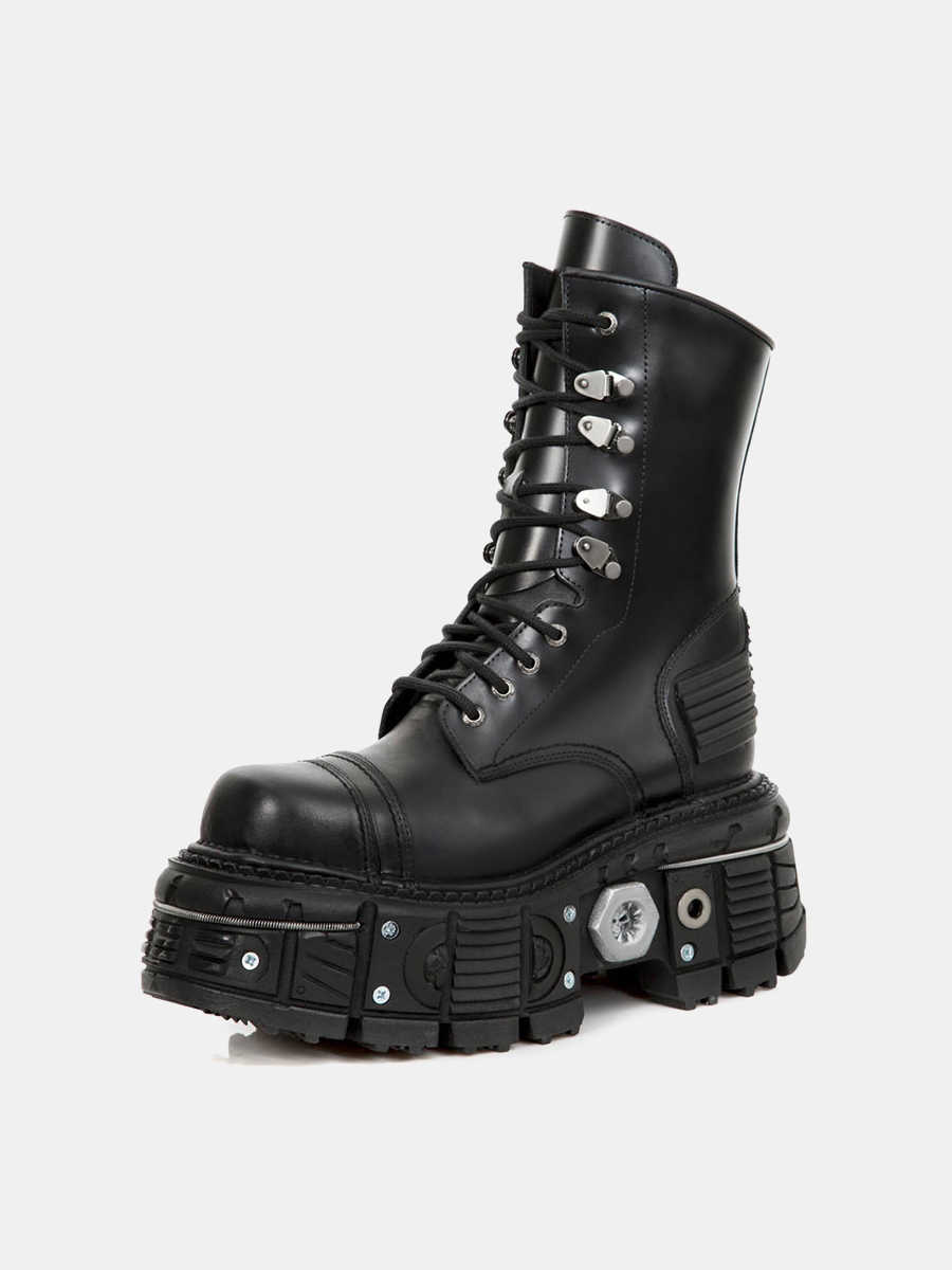 Hardware Platform Combat Boots - III - 🖤