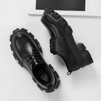 Chunky Lug-sole Derby Shoes - I - 🖤
