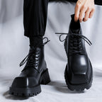 Ankle Platform Combat Boots - II - 🖤