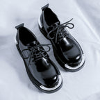 Chunky platform Lug sole Derbys - IV - 🖤