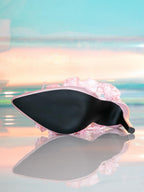 Satin ruffle High heels Sandals - I - 🩷