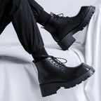 Ankle Platform Combat Boots - II - 🖤