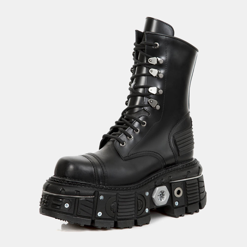 Hardware Platform Combat Boots - III - 🖤