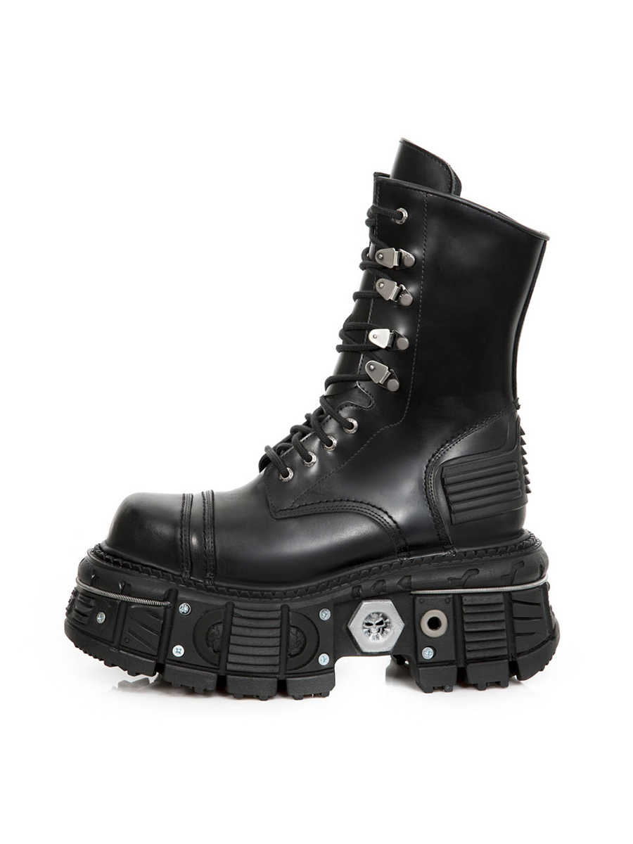 Hardware Platform Combat Boots - III - 🖤