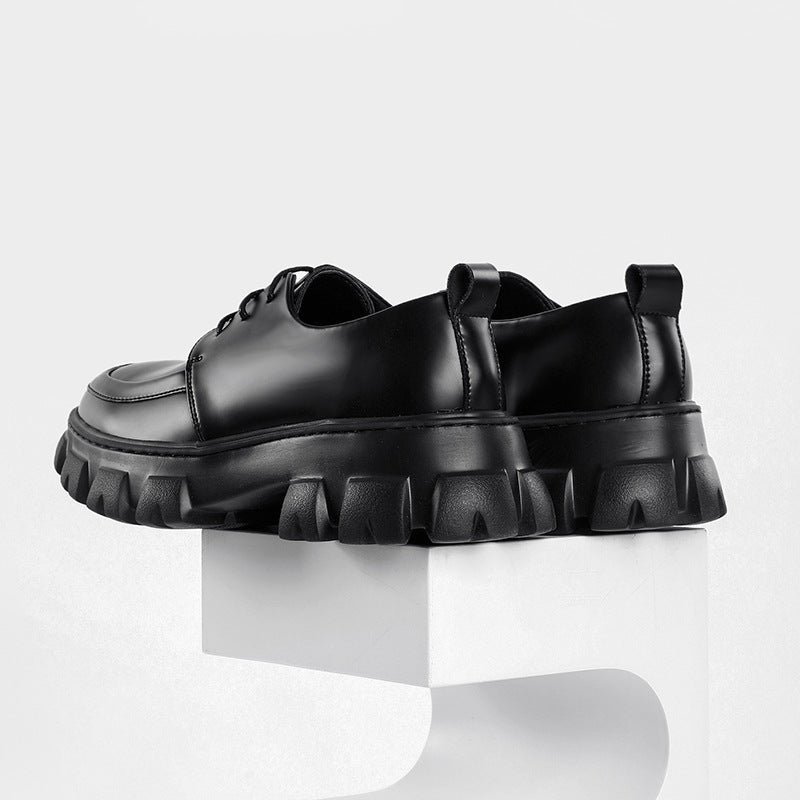 Chunky Lug-sole Derby Shoes - I - 🖤